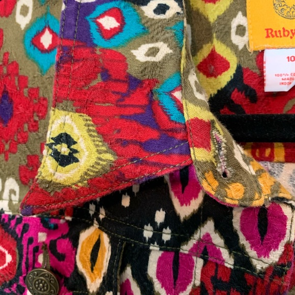 RUBY RD. Women's Button Front Cotton Jacket - Picture 4 of 8